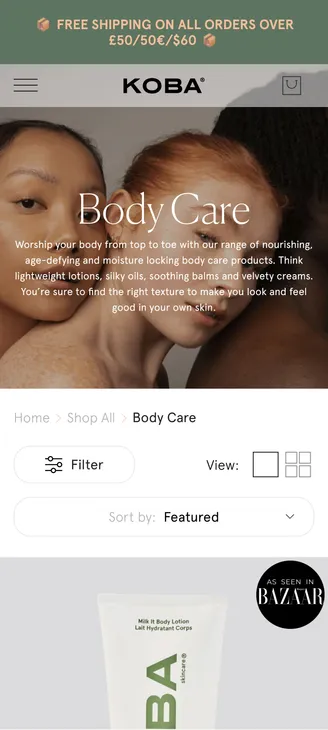 Product Listing